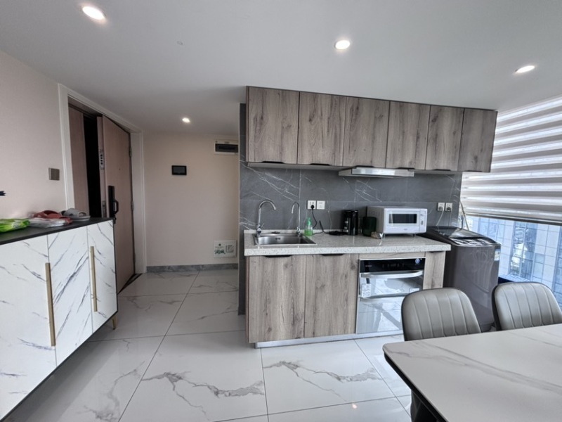 1室2廳 潤(rùn)城第二大道公寓廚房