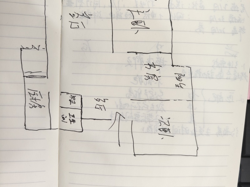 3室2廳1陽臺 中天融域一期戶型圖