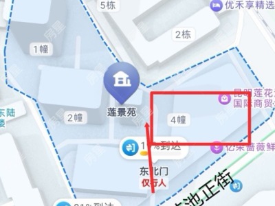 1室1廳 蓮景苑小區(qū)平面圖