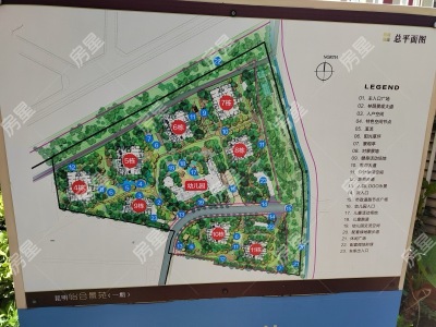 3室2廳2陽臺(tái) 萬象名城小區(qū)平面圖