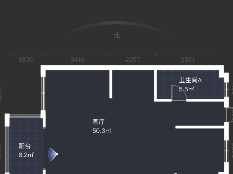 4室2廳3陽臺 保利璽樾璽公館戶型圖