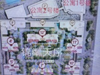 1室1廳1陽(yáng)臺(tái) 龍湖錦粼天序公寓小區(qū)平面圖