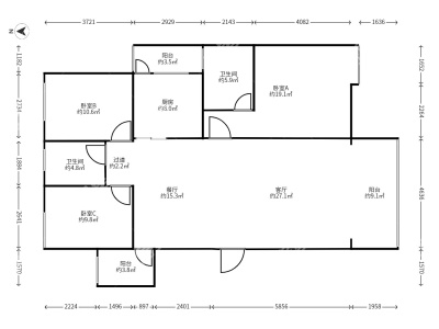 3室2廳2陽臺 華龍人家