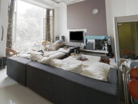 5室2廳2陽臺(tái) 林泉智苑別墅客廳