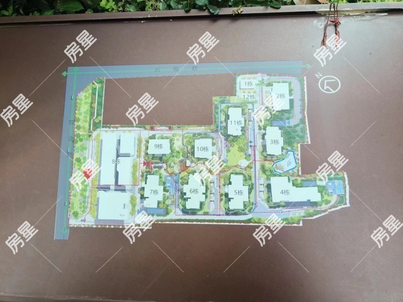 1室1廳1陽臺 遠(yuǎn)洋青云府小區(qū)平面圖