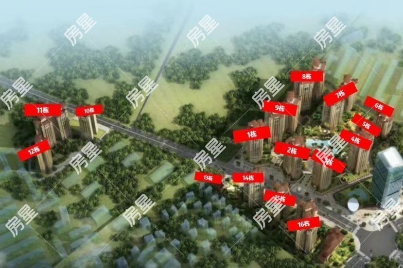 瀚林澜山小区平面图