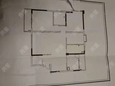 3室2廳2陽臺 龍苑盛景戶型圖