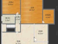 5室2廳3陽臺 葵花公社戶型圖