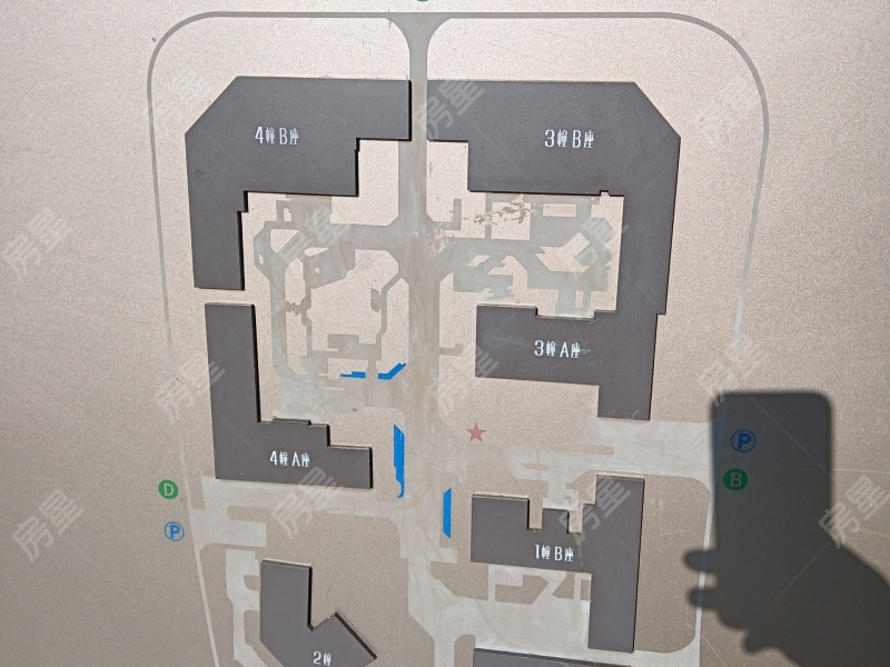 3室2廳 新希望白麓城四期公寓小區(qū)平面圖