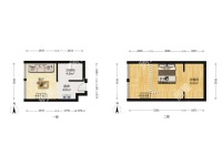 1室1廳1陽臺 遠(yuǎn)洋青云府戶型圖