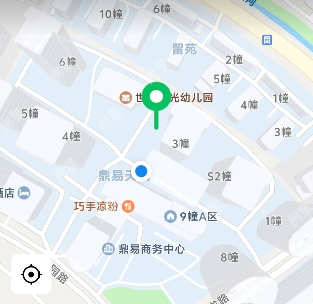 3室2廳2陽臺(tái) 鼎易天城小區(qū)平面圖