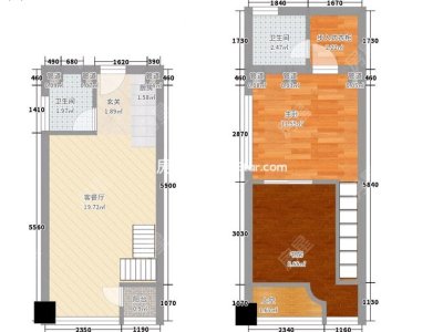 2室1廳 美樹星城