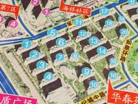 4室2廳2陽臺 世紀(jì)城華春苑小區(qū)平面圖