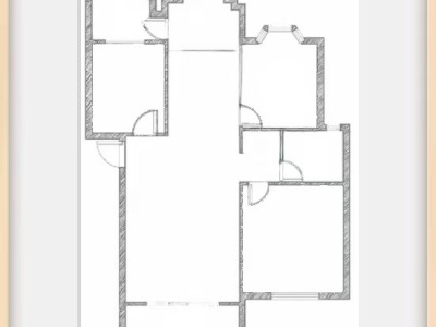 3室2廳1陽(yáng)臺(tái) 江東小康城戶型圖