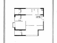 2室2廳1陽臺 匯都國際二期戶型圖