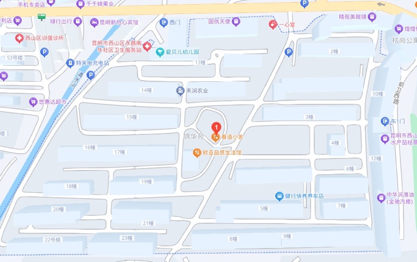 4室2廳2陽臺 時代年華錦華苑小區(qū)平面圖