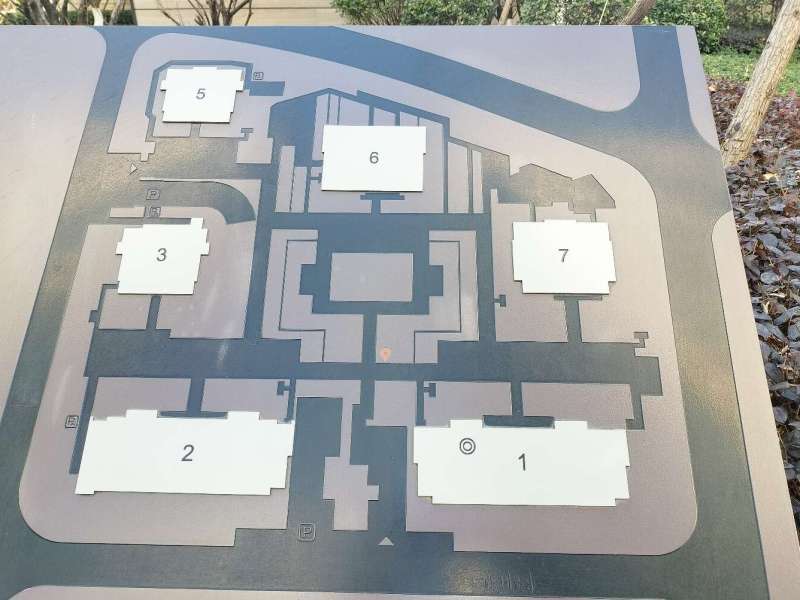 华润悦府一期小区平面图