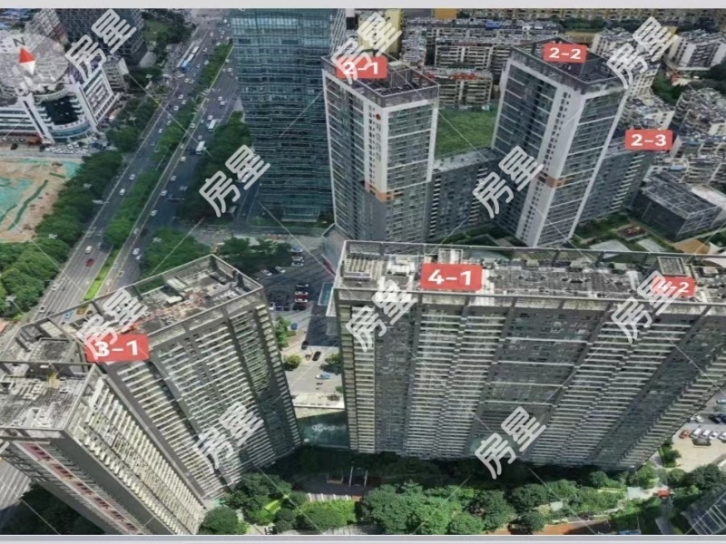 2室2廳1陽臺(tái) 時(shí)光俊園小區(qū)平面圖