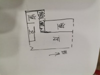 2室2廳1陽(yáng)臺(tái) 俊發(fā)逸天峰戶型圖