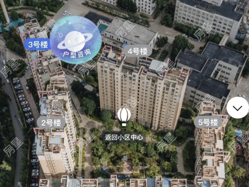 7室2廳2陽臺 曇小苑小區(qū)平面圖