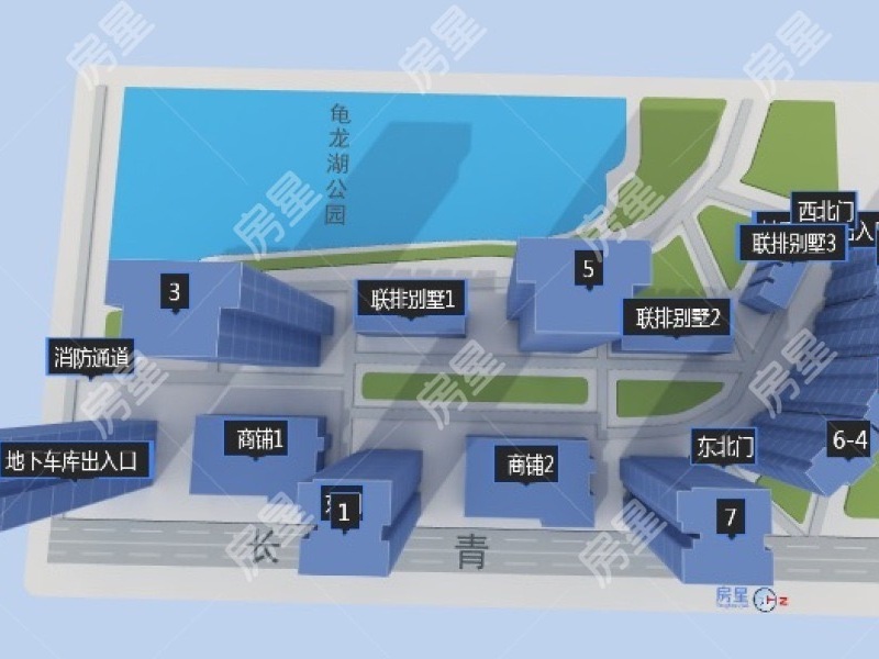 3室2廳1陽臺 翡翠灣小區(qū)平面圖