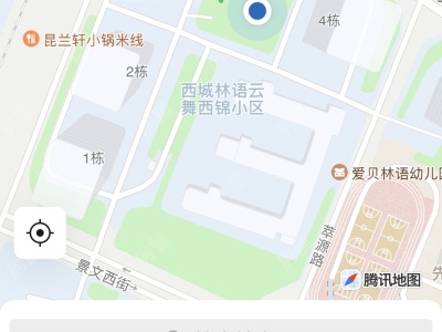 3室2廳 西城林語小區(qū)
