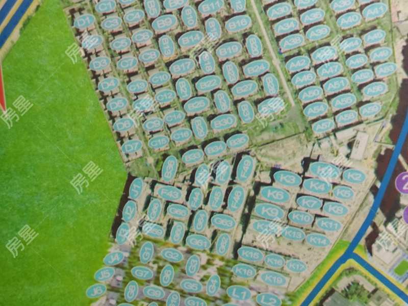 5室2廳3陽臺 昆明恒大云璽別墅小區(qū)平面圖