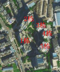 3室2廳1陽臺 金泰上苑小區(qū)平面圖