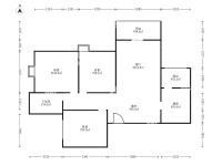 3室2廳2陽臺 新希望觀瀾匯戶型圖
