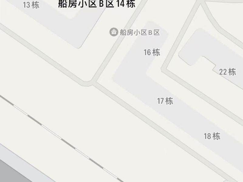 3室2廳1陽臺 船房小區(qū)小區(qū)平面圖