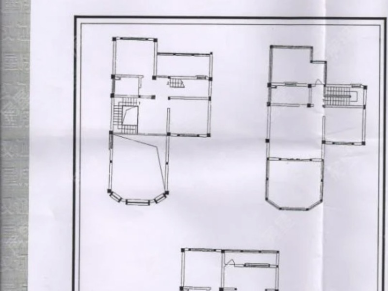 5室2廳3陽臺 金江小區(qū)熙苑別墅小區(qū)平面圖