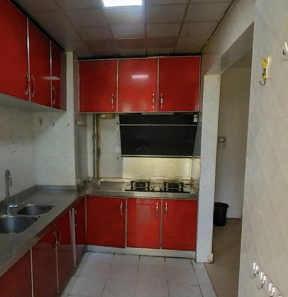 3室2廳2陽臺(tái) 盛高大城二期廚房