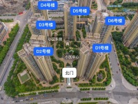 2室2廳2陽(yáng)臺(tái) 金坤尚城祥和里小區(qū)平面圖