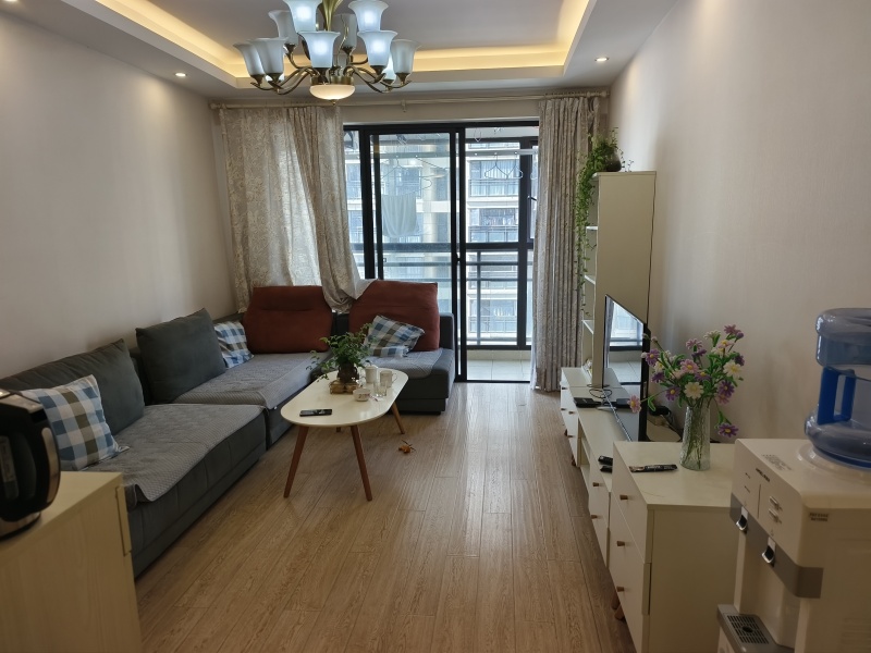 2室2廳2陽臺 醫(yī)大廣場客廳