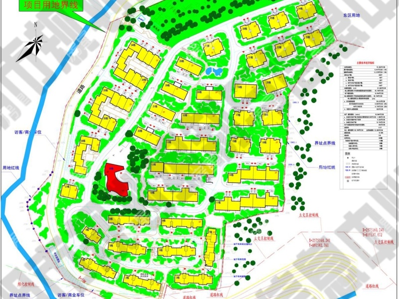 3室2廳2陽臺 世博生態(tài)城云嶺鄰里小區(qū)平面圖