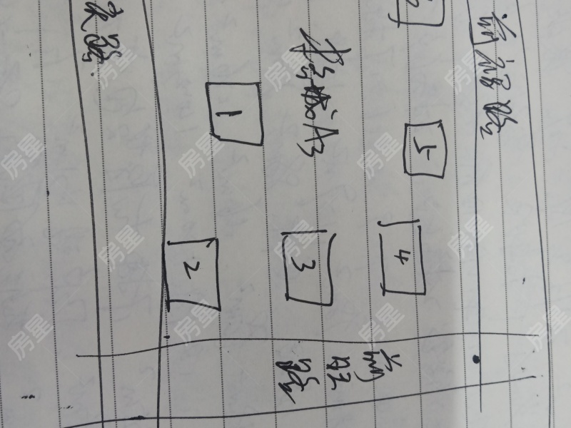 3室2廳2陽(yáng)臺(tái) 未名城A3小區(qū)平面圖