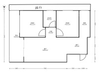 2室2廳1陽(yáng)臺(tái) 遠(yuǎn)洋風(fēng)景戶(hù)型圖