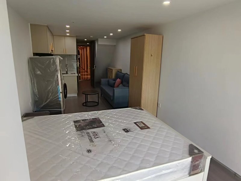 2室2廳1陽(yáng)臺(tái) 海倫堡中央廣場(chǎng)公寓臥室