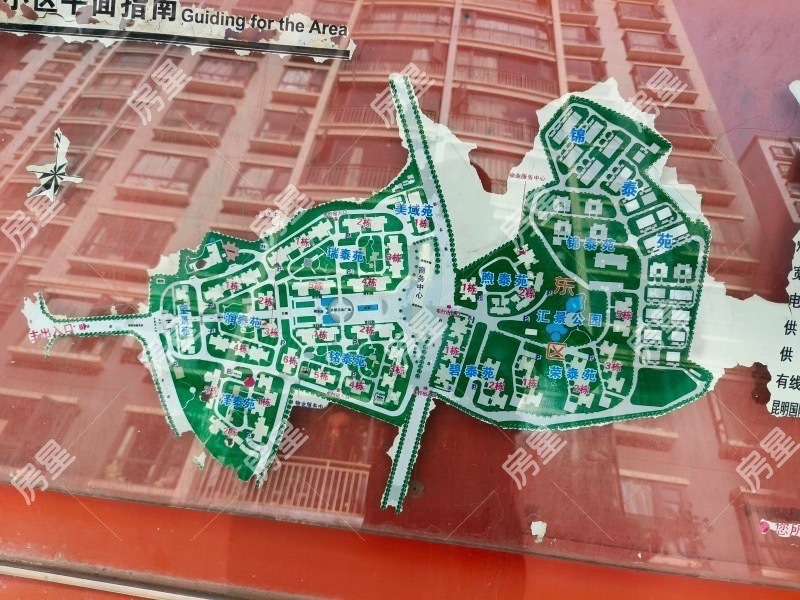 3室2廳1陽臺 東驤神駿一期小區(qū)平面圖