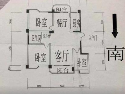 3室2廳2陽(yáng)臺(tái) 華龍人家