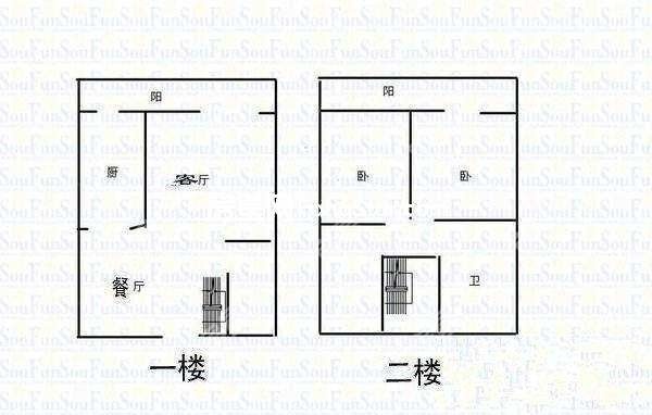 2室2廳2陽臺(tái) 世紀(jì)城玉春苑戶型圖