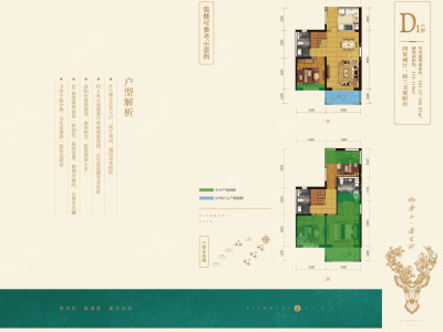 5室2廳2陽臺(tái) 新希望白麓城三期