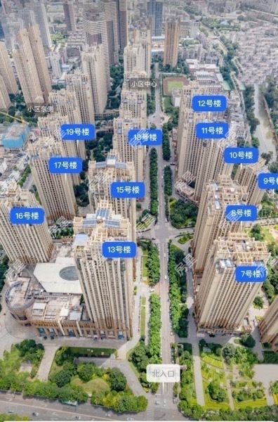 3室2廳2陽臺(tái) 濱江俊園香儂組團(tuán)