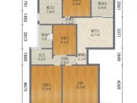 6室2廳3陽臺 東鳴佳苑別墅戶型圖