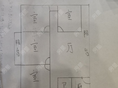 4室2廳1陽臺 白馬小區(qū)
