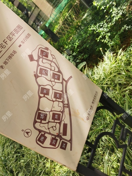 3室2廳1陽(yáng)臺(tái) 俊發(fā)盛唐城星河郡（一期）小區(qū)平面圖