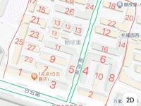 2室2廳1陽臺 頤欣里小區(qū)平面圖