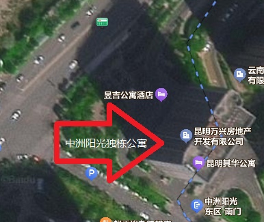 2室1廳1陽臺 中洲陽光公寓小區(qū)平面圖