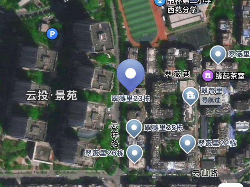 3室1廳1陽臺(tái) 棕樹營小區(qū)小區(qū)平面圖