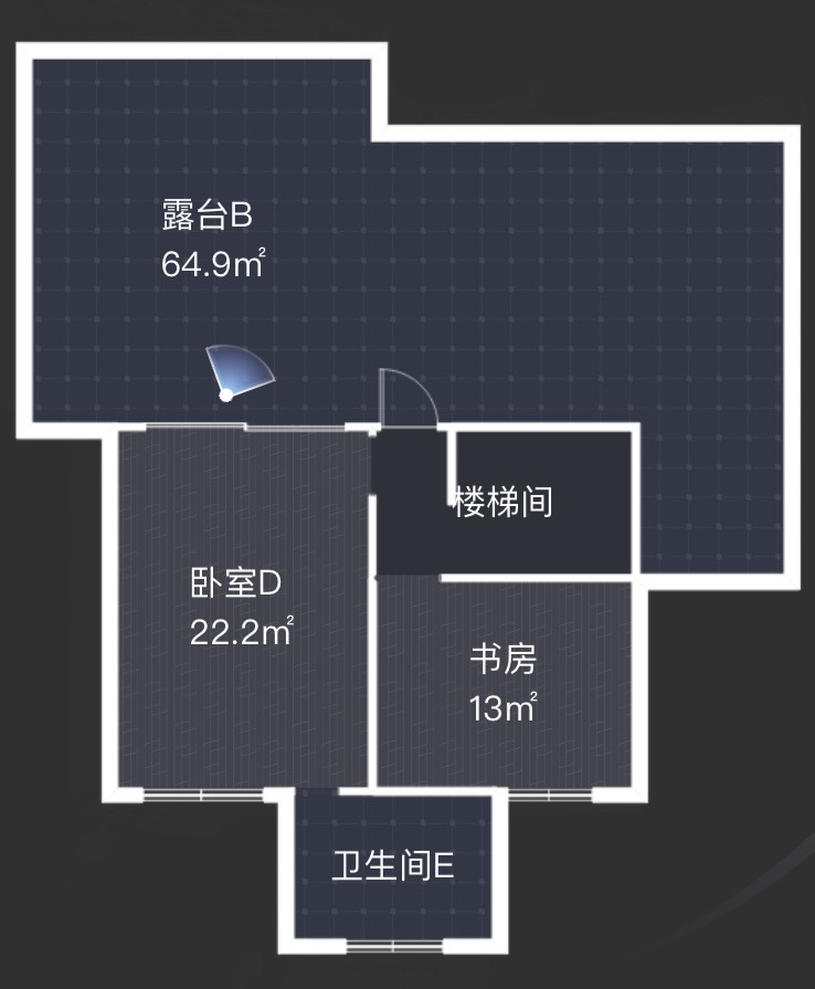 4室2廳3陽(yáng)臺(tái) 西南海F地塊別墅戶(hù)型圖